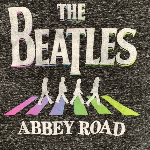 Beatles Band Tee Abbey Road Women’s Size Small - Picture 3 of 7